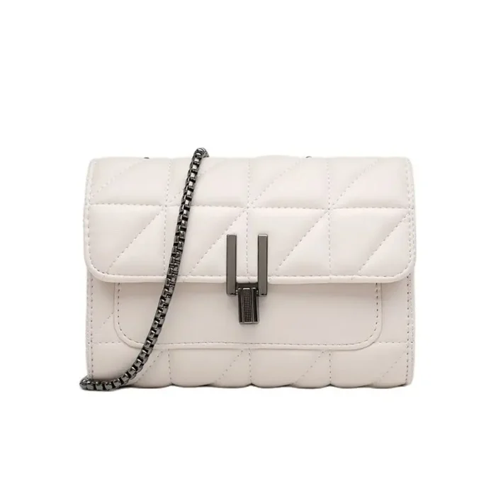 Women Luxury Designer genuine Bags Leather Chain Women Handbags Shoulder Female bag New Casual Fashion Ladies Messenger Bags - Image 2