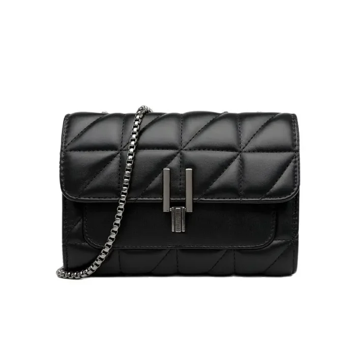 Women Luxury Designer genuine Bags Leather Chain Women Handbags Shoulder Female bag New Casual Fashion Ladies Messenger Bags - Image 3