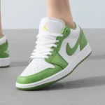 Nike men's shoes 2024 fall new Air Jordan 1 sports shock-absorbing wear-resistant low-top basketball shoes - Image 2
