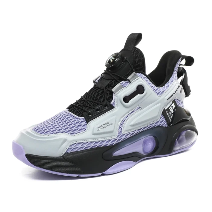 Men Women Basketball Shoes Lightweight Breathable Sneakers Anti Slip Stylish Unisex Athletic-Inspired Shoes for Running Tennis - Image 3