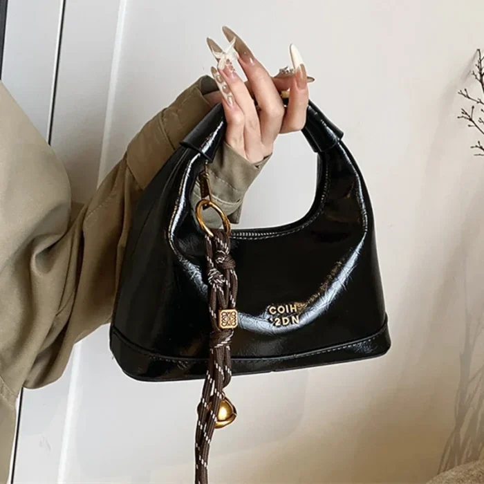 New Luxury Women PU Leather Shoulder Crossbody Bag High Quality Female Messenger Bags Shoulder Fashion Designer Ladies Handbags - Image 3