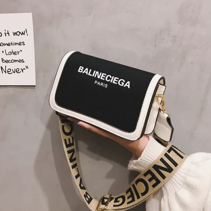 2023 New Crossbody Bags For Women Designer Luxury Casual Letter Wide Strap Shoulder Messenger Bags Women Purse And Handbags - Image 4