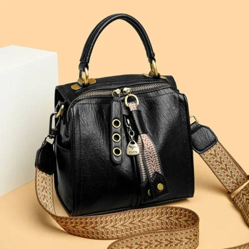New High quality PU Bags Women's Shoulder Bag Fashionable Atmospheric Crossbody Bag Women's Large Capacity Mom Bag Women wallet