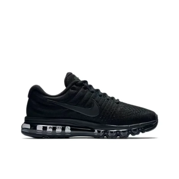 Nike Air Max 2017 Mesh Shock-absorbing Anti Slip Wear-resistant Low Cut Casual Running Shoes For Men And Women - Image 2