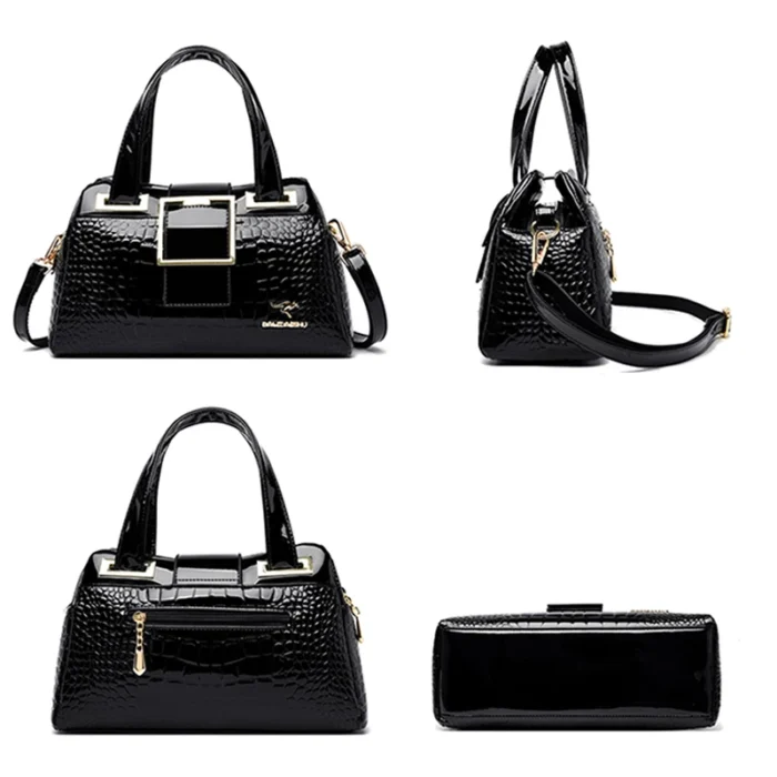 Luxury Designer Handbag Brand Crossbody Bags for Women 2023 New Crocodile Pattern Leather Shoulder Bags Casual Tote Bag Bolsos - Image 5