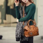 Luxury PU Leather Women Tote Handbags High Quality Female Top Handle Messenger Crossbody Bags Ladies Boston Shoulder Bags - Image 5