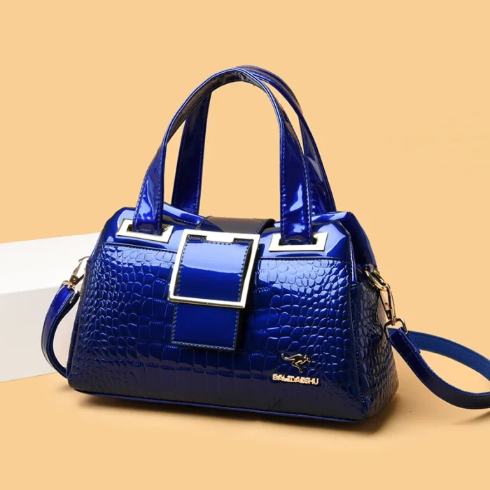 Luxury Designer Handbag Brand Crossbody Bags for Women 2023 New Crocodile Pattern Leather Shoulder Bags Casual Tote Bag Bolsos - Image 4