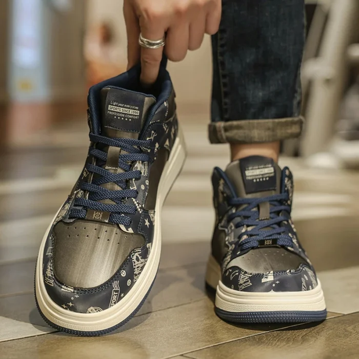 Casual Shoes Personality Design Tenis Men De Hombre Moccasins Tenis Caballero Designer sneakers Fashion Dress - Image 5