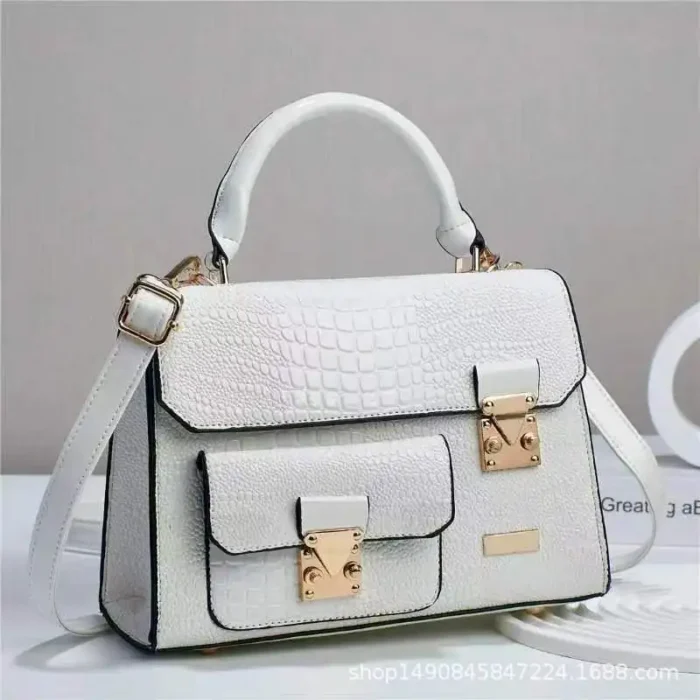 Woman shoulder bag Large capacity Handbag for Women 2025 Crossbody bag pattern PU Portable bucket bag ladies messenger bags - Image 4
