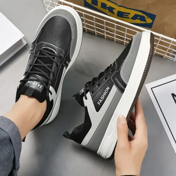 2024 New Men's Sneakers Outdoor Lightweight Walking Shoes For Men Trend Casual Shoes Platform Vulcanized Shoes Zapatillas Hombre - Image 3