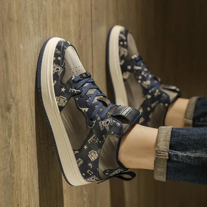 Casual Shoes Personality Design Tenis Men De Hombre Moccasins Tenis Caballero Designer sneakers Fashion Dress - Image 6
