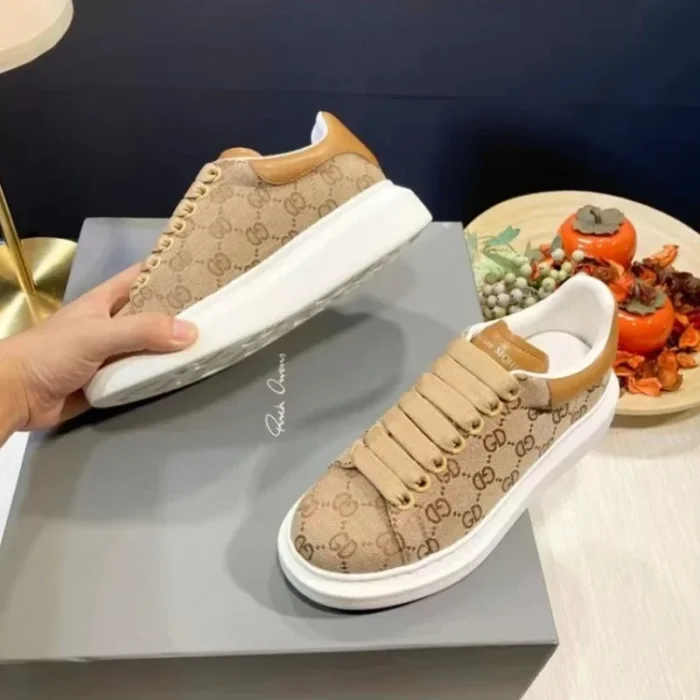 2025 Men's Women Casual Shoes Couple All-match Chunky Lace-up Sneakers Fashion Elevated Muffin Shoes Man Board Shoe Mujer Hombre - Image 4