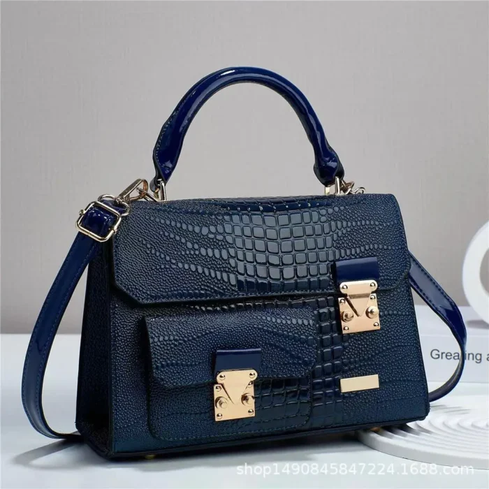 Woman shoulder bag Large capacity Handbag for Women 2025 Crossbody bag pattern PU Portable bucket bag ladies messenger bags - Image 3