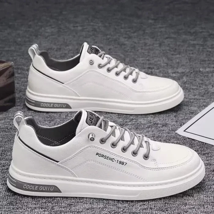 Casual Shoes for Men White Breathable Sneakers Walking Tennis TrendShoes Comfort Versatile BoardShoe Driving Flats Tenis Hombres - Image 4