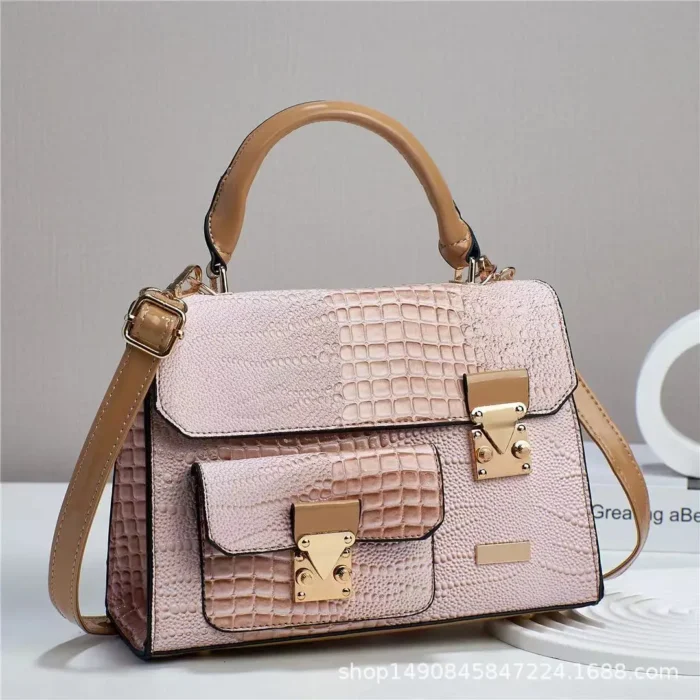 Woman shoulder bag Large capacity Handbag for Women 2025 Crossbody bag pattern PU Portable bucket bag ladies messenger bags - Image 6