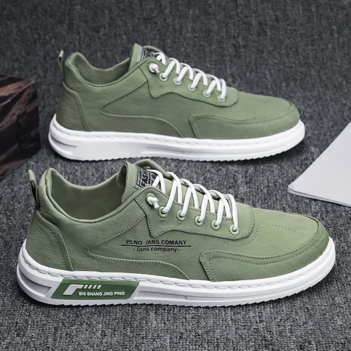 Men Vulcanized Shoes Flat Non-slip Wear-resistant Breathable Sneakers Classic Fashion Canvas Casual Shoes Brand Shoes for Men - Image 3