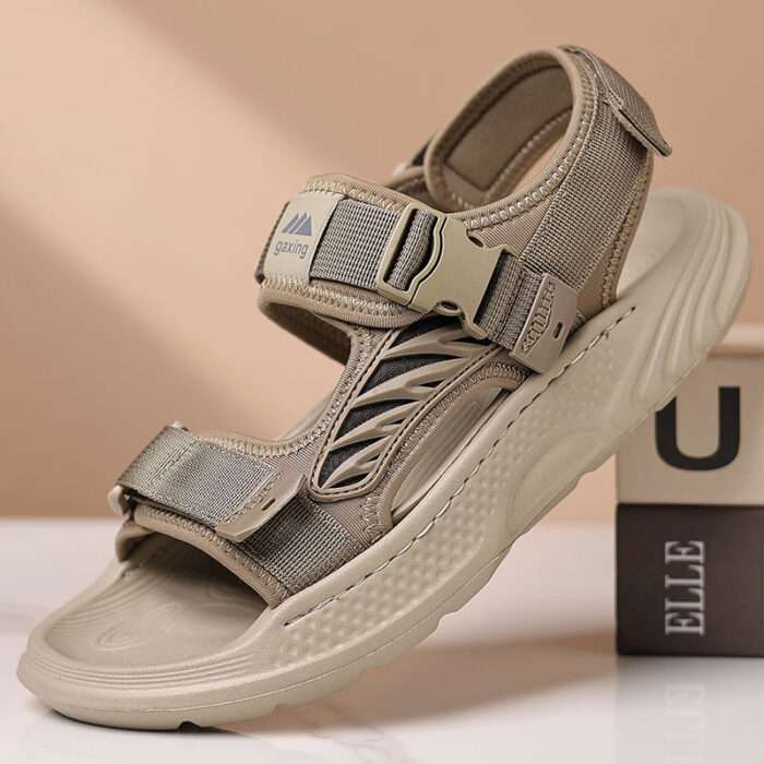 Bull Dove 2025 new sandals summer sports soft bottom non-slip outdoor driving casual beach shoes slippers