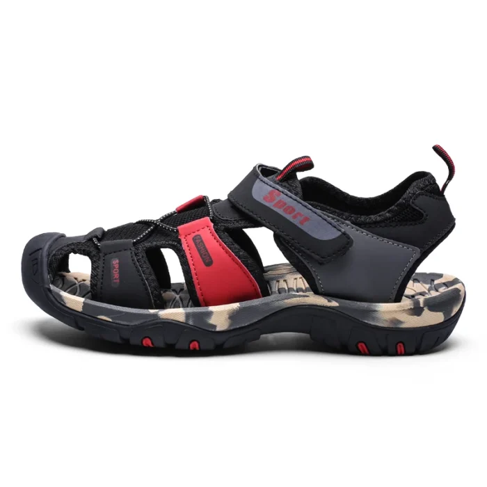Brand Men Sandals Soft Casual Roman Shoes Outdoor Breathable Mens Sandals Summer Comfortable Light Sandalias Hombre Plus Size 45 - Image 3