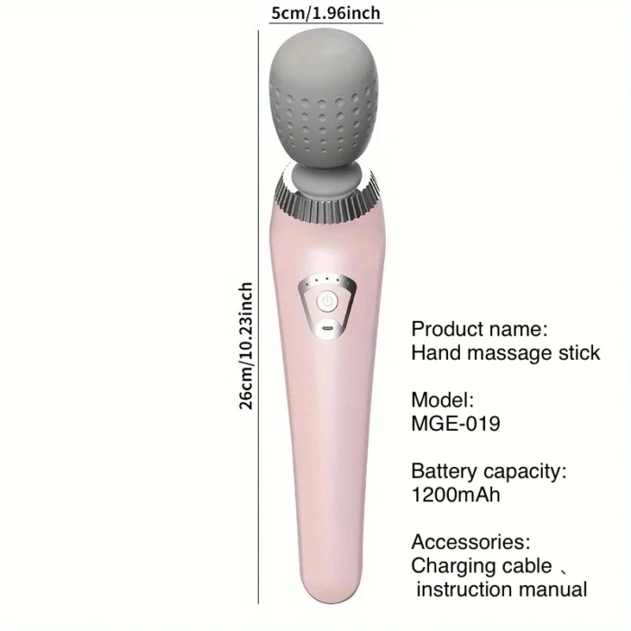 New Portable handheld massager USB rechargeable multifunctional full body massage gun relax neck back legs and waist masajeador - Image 2