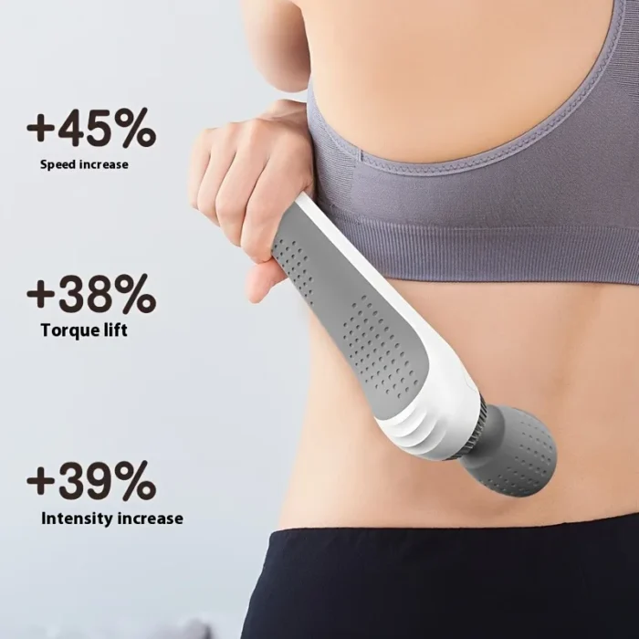 New Portable handheld massager USB rechargeable multifunctional full body massage gun relax neck back legs and waist masajeador - Image 5