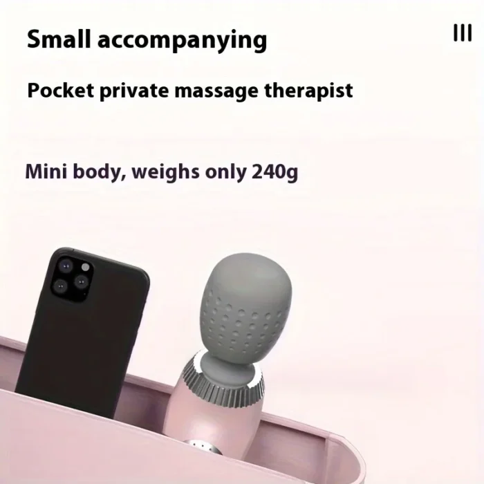 New Portable handheld massager USB rechargeable multifunctional full body massage gun relax neck back legs and waist masajeador - Image 3