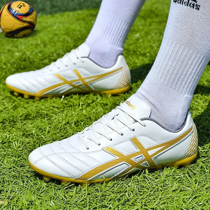Men Soccer Shoes Society Football Boots Casual Sportswear Unisex Grass Cleats Training Comfortable Boy Casual Football Boots - Image 2