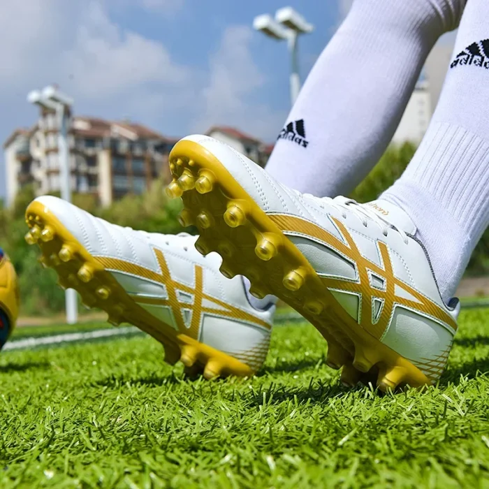 Men Soccer Shoes Society Football Boots Casual Sportswear Unisex Grass Cleats Training Comfortable Boy Casual Football Boots - Image 4