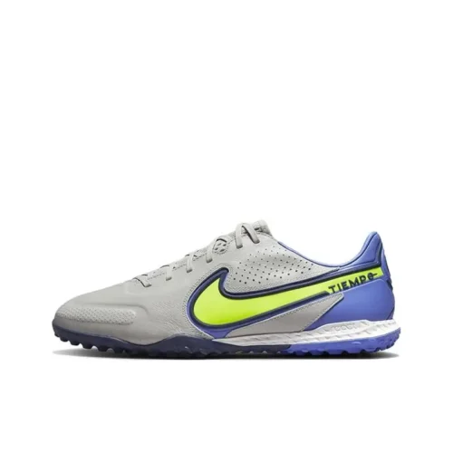 Nike Tiempo Legend 9 Pro Non-slip Shock-absorbing Smash Nails Hard Grass Wrapped Round Toe Football Shoes soccer shoes