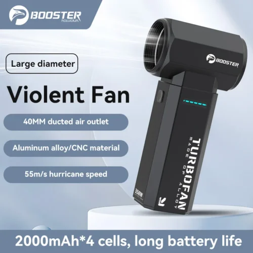 Booster TF40 Violent Turbo fan handheld Portable High Wind Speed Dust Removal Water Removal Car Water blower snow Blowing
