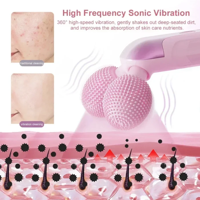 3D Roller Massager Y Shape 360 Rotate Thin Face Body Slimming Shaping Muscles Relaxation Wrinkle Remover Facial Massage Brush - Image 4