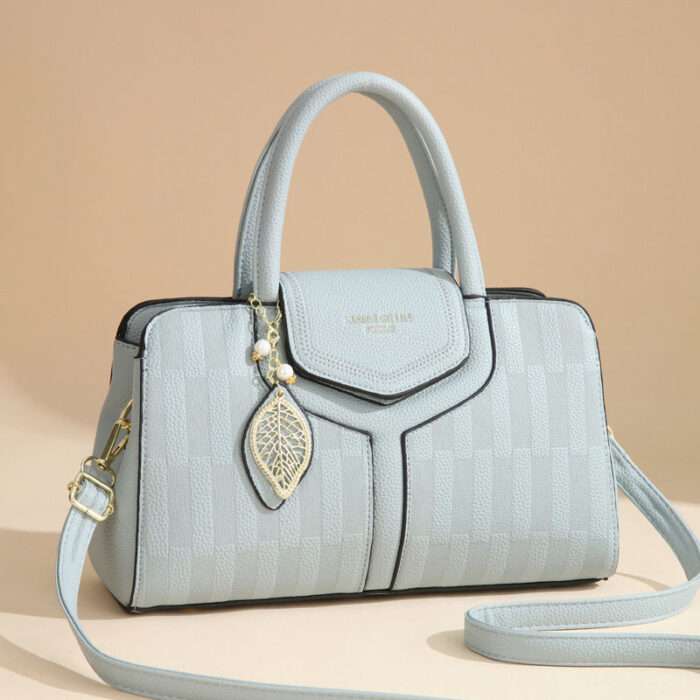 Genuine leather light luxury high-end women's handbag 2025 new trend middle-aged mother bag large capacity versatile crossbody bag - Image 7