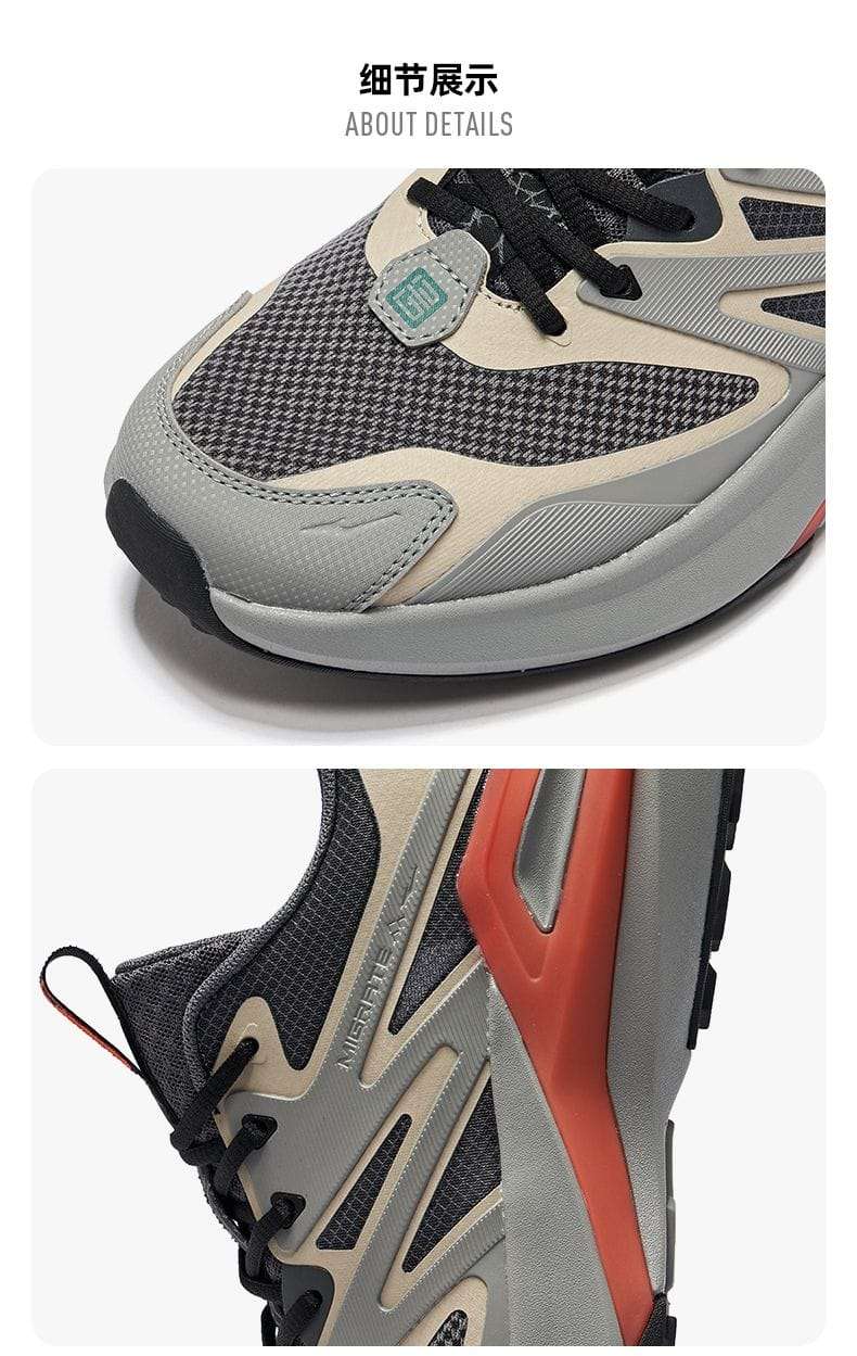 Hongxing Erke Tianjiao 2 men's shoes autumn new retro trend dad shoes versatile soft bottom casual sports shoes men - Image 3