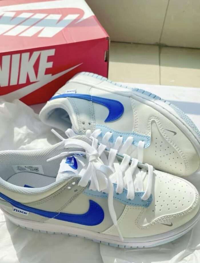 Pure original explosive dunk sea salt blue versatile low-top school war god student sneakers men and women casual sports shoelaces air cushion
