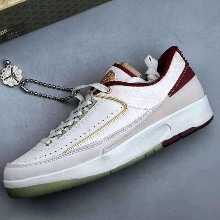 New AJ2 Year of the Dragon Retro shock-absorbing basketball shoes wear-resistant student casual ins style men's and women's high-value trendy sneakers - Image 5