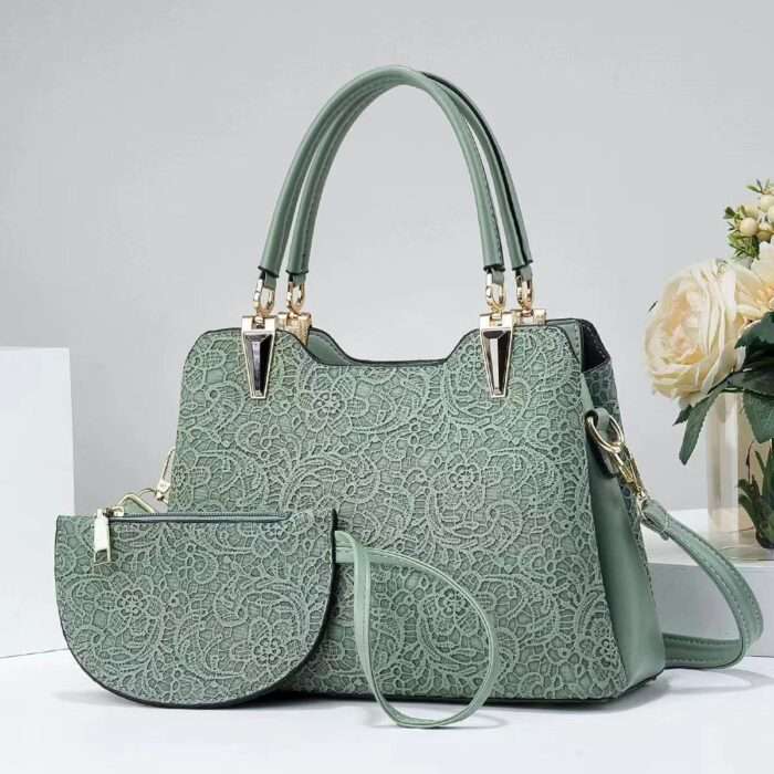 Bag for mom's birthday gift, simple and elegant 2025 new soft leather middle-aged ladies bag, large capacity handbag