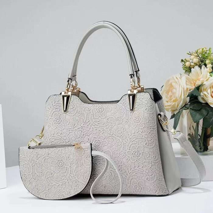 Bag for mom's birthday gift, simple and elegant 2025 new soft leather middle-aged ladies bag, large capacity handbag - Image 7