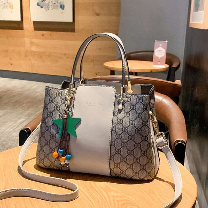 Women's bags new winter fashion trend large bag shoulder bag letter ladies handbags ladies - Image 6
