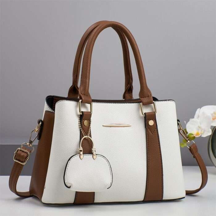 hand bags for Women Shoulder girls female tote leather Mom - Image 7