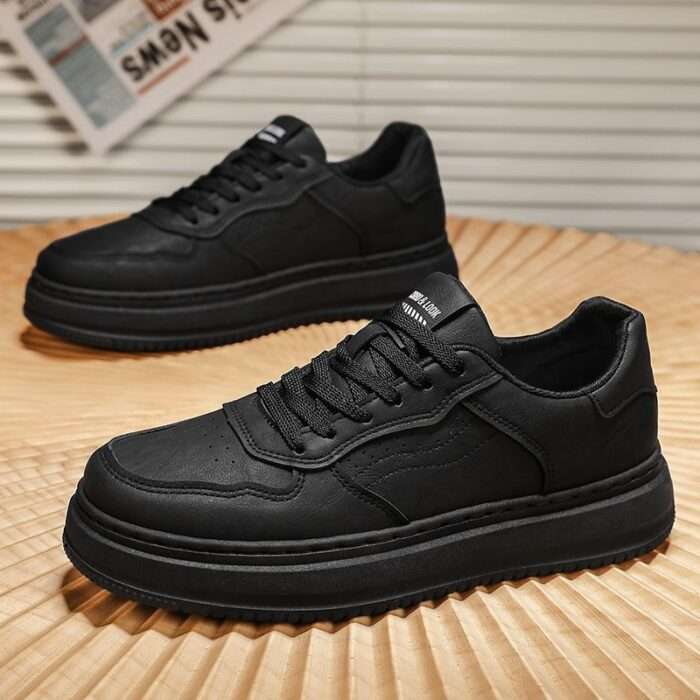 Men's shoes 2025 spring new British style business casual leather shoes breathable versatile men's driving work shoes - Image 3
