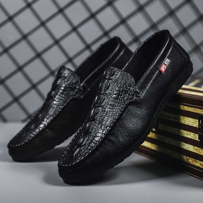 Men casual shoes lazy loafer shoes - Image 2