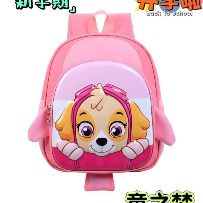 Wangwang back to school boys and girls backpack kindergarten 3456 cartoon large, medium and small classes chest buckle baby children's backpack new - Image 3