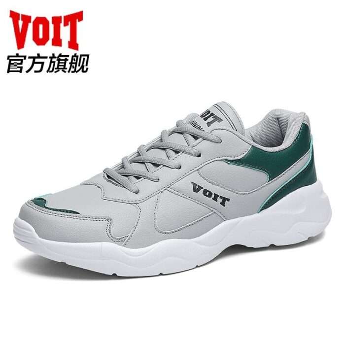 Voit men's shoes spring sports shoes men's running shoes leather casual shoes men's shoes - Image 3