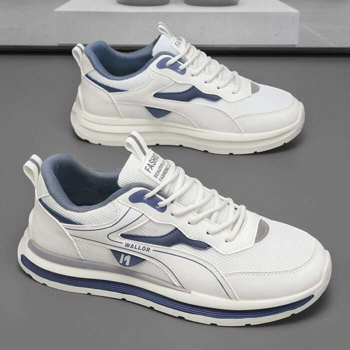 Langsha Spring New Trend 2025 Versatile Fashion Soft-soled Wear-resistant Men's Running Breathable Sports Casual Shoes - Image 2