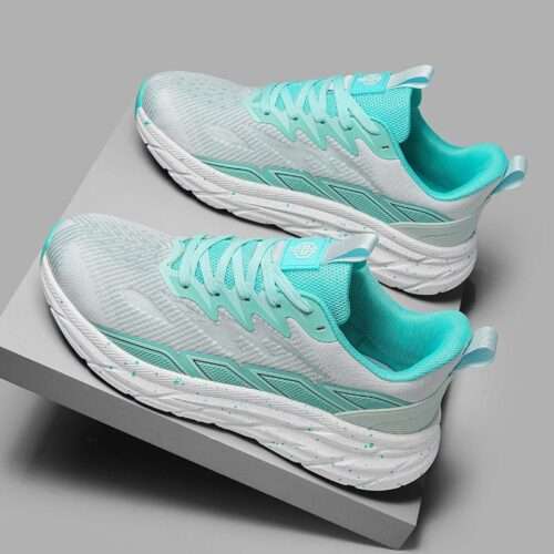 Fashionable outdoor casual shoes for men and women, travel, air cushion, shock absorption, non-slip, breathable mesh