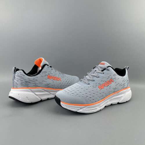 Foreign trade men's shoes thick-soled shock-absorbing marathon running shoes mesh breathable sports running shoes lightweight soft-soled jogging shoes