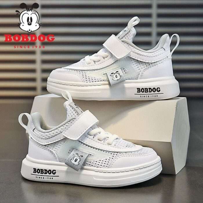 Babudou boys' sports shoes 2025 summer new children's sneakers mesh breathable non-slip wear-resistant boys' shoes - Image 5