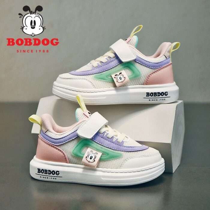 Babudou boys' sports shoes 2025 summer new children's sneakers mesh breathable non-slip wear-resistant boys' shoes - Image 4