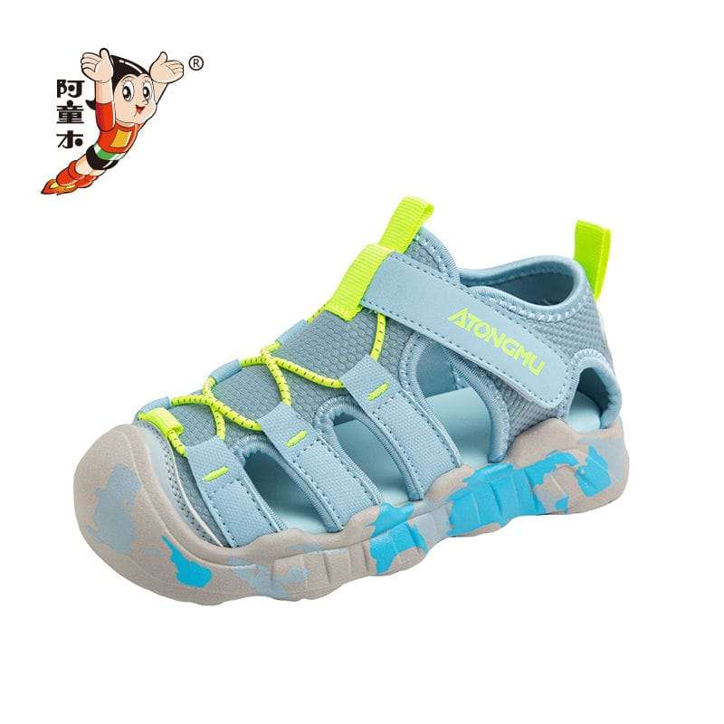 Astro Boy's new 2025 summer campus Velcro casual fashion children's shoes soft sole wear-resistant breathable versatile sandals - Image 3