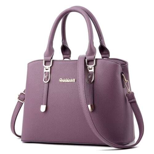 Genuine leather middle-aged new simple one-shoulder ladies versatile crossbody bag cowhide French light luxury light high value