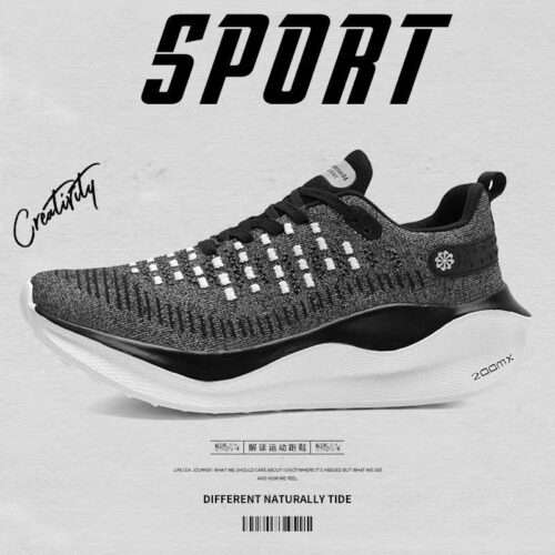 Casual walking dad fashion shoes outdoor running shoes autumn men's sports shoes ultra-light shock-absorbing marathon running shoes